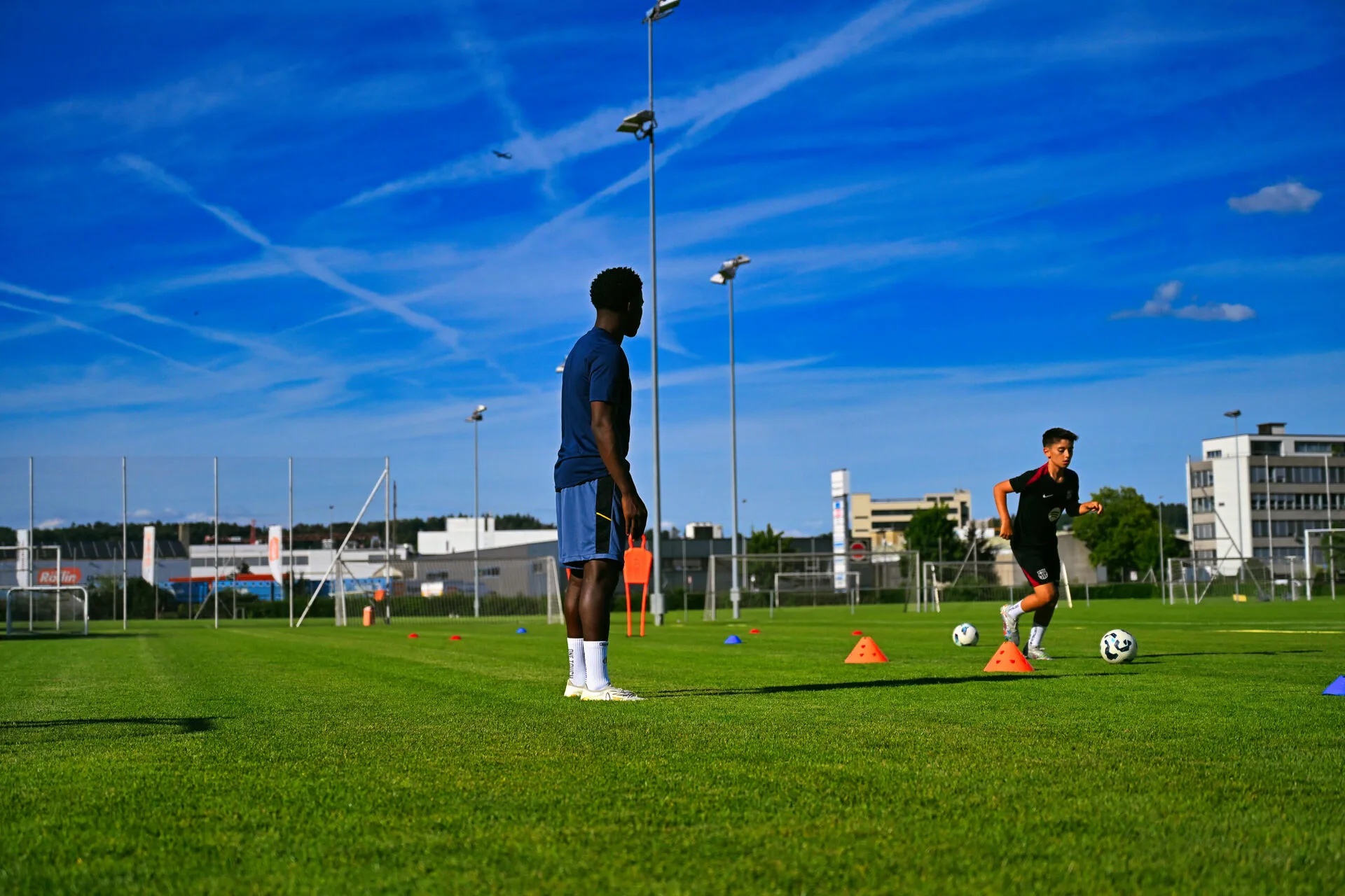 Ric the Coach Fussballschule Academy Training für Kinder in Zürich Regensdorf mit privatem Fussballtraining